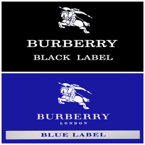 what is burberry black label|burberry blue label scam.